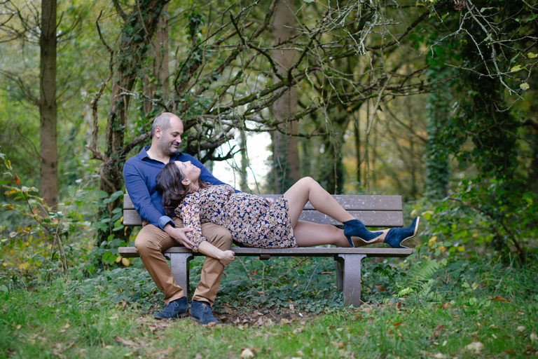shooting grossesse plein air